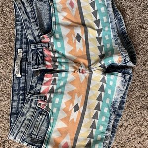 Iris jeans retro style shorts